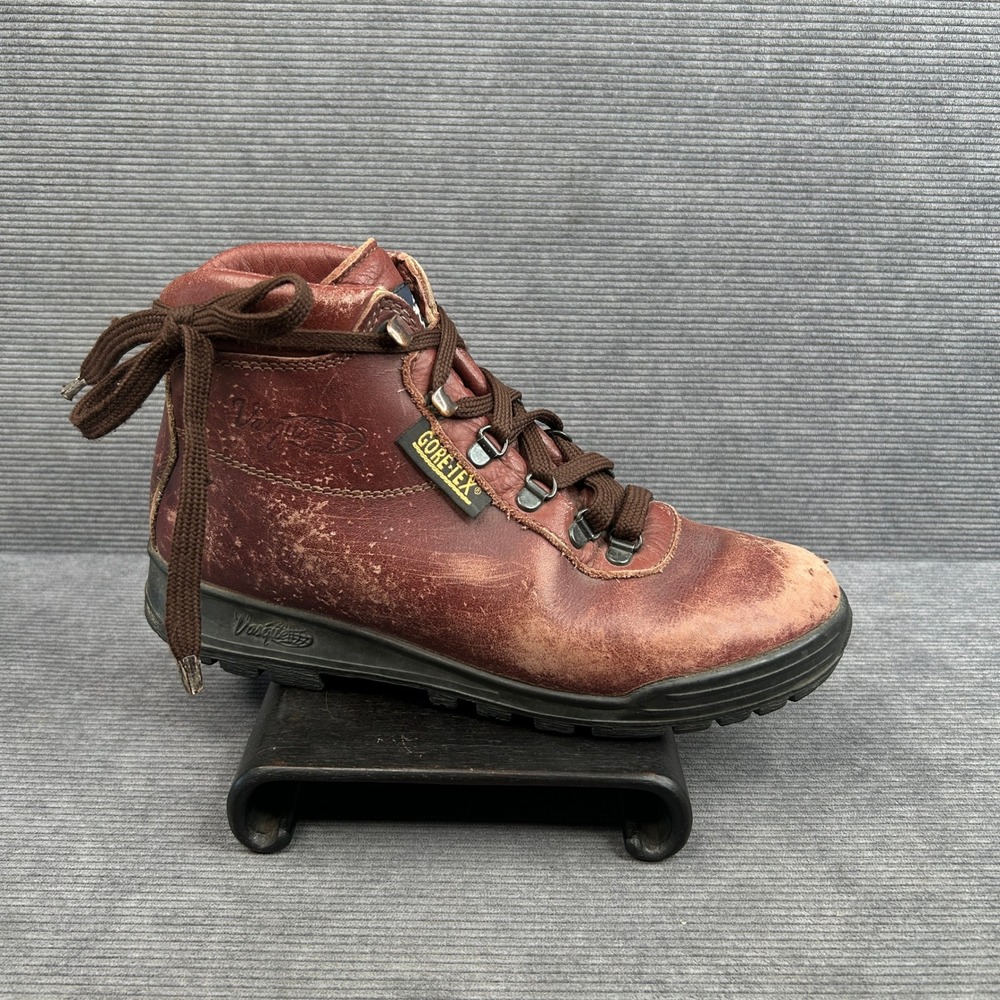 Vasque Skywalk Gore-Tex Hiking Boots Brown Leather Vintage Waterproof Boots